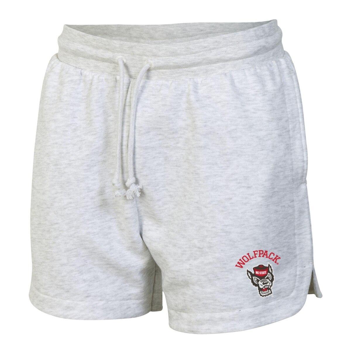 Grey Ladies Fleece Shorts - Wolfpac